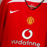 Manchester United 2004-05 Ronaldo Home Kit (2XL)