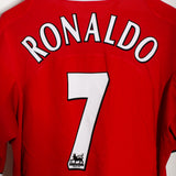 Manchester United 2004-05 Ronaldo Home Kit (2XL)