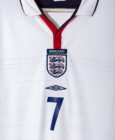 England 2004 Beckham Home Kit (2XL)