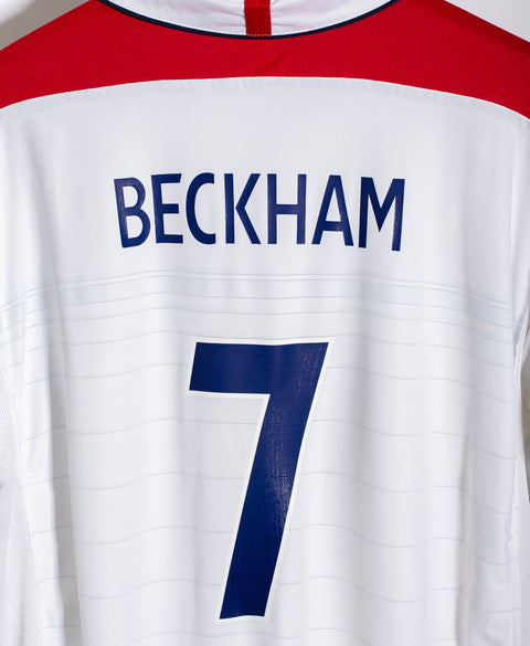 England 2004 Beckham Home Kit (2XL)