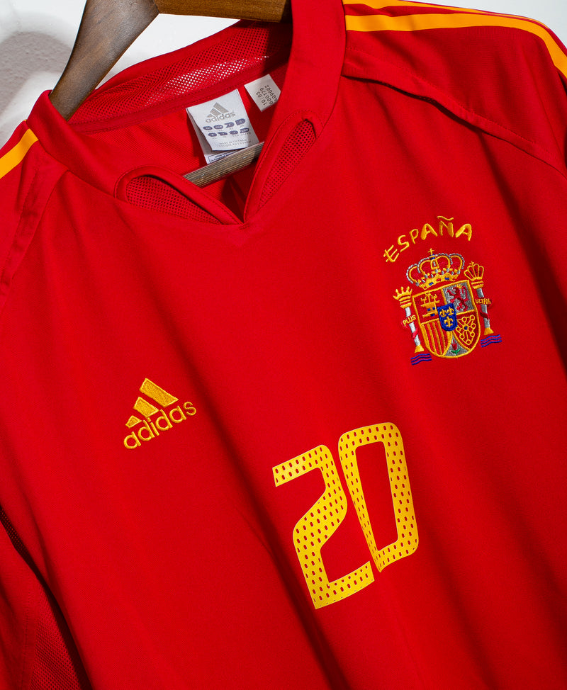 Spain 2004 Xavi Home Kit (XL)