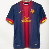 Barcelona 2012-13 David Villa Home Kit (M)