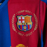 Barcelona 2007-08 Messi Home Kit (S)