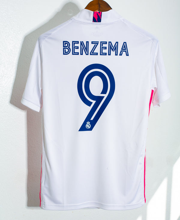Real Madrid 2020-21 Benzema Home Kit (S)