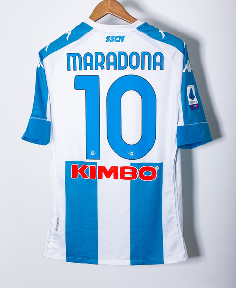 Napoli 2020-21 Maradona Fourth Kit (2XL)