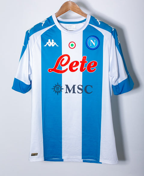 Napoli 2020-21 Maradona Fourth Kit (2XL)