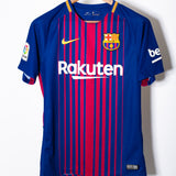 Barcelona 2017-18 Iniesta Special Home Kit (S)