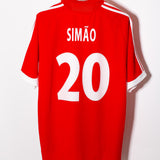 Benfica 2001-02 Simao Home Kit (XL)