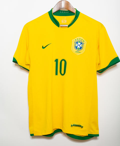 Brazil 2006 Ronaldinho Home Kit (L)