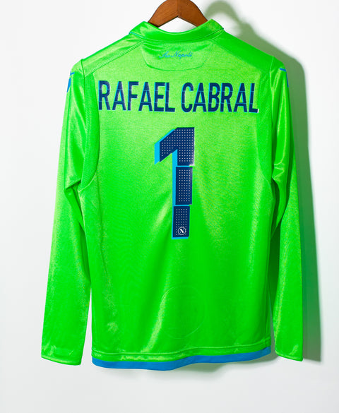 Napoli 2014-15 Rafael Cabral Long Sleeve GK Kit (M)