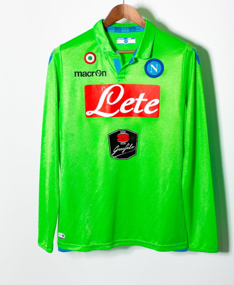 Napoli 2014-15 Rafael Cabral Long Sleeve GK Kit (M)