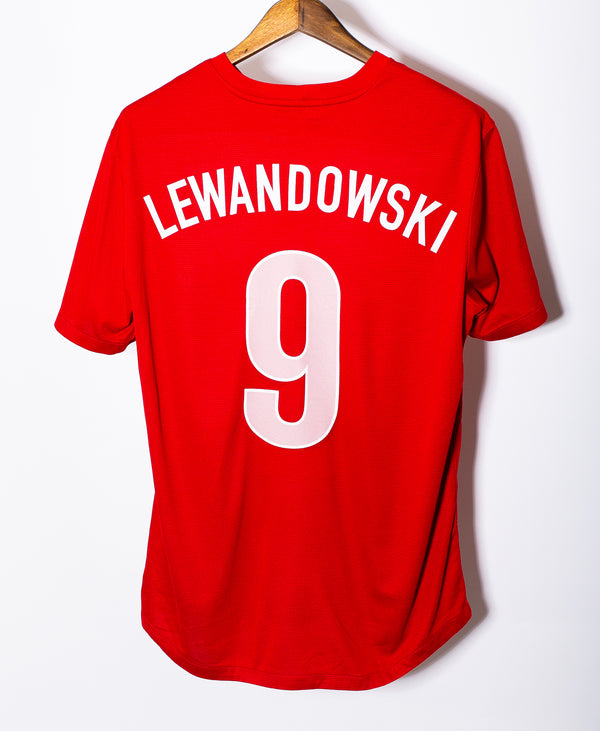 Poland 2012 Lewandowski Away Kit (L)