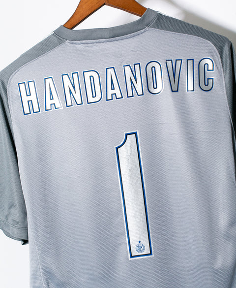 Inter Milan 2013-14 Handanovic Player Issue GK Kit (XL)