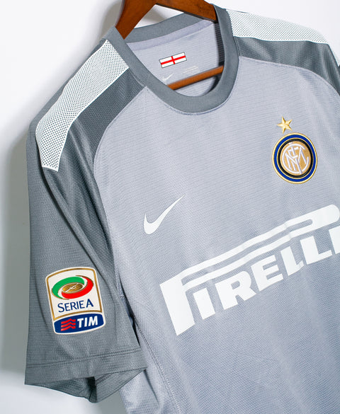 Inter Milan 2013-14 Handanovic Player Issue GK Kit (XL)