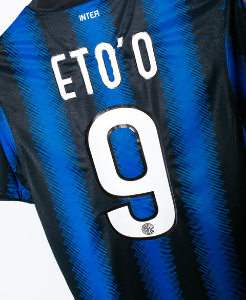 Inter Milan 2010-11 Eto'o Home Kit (S)