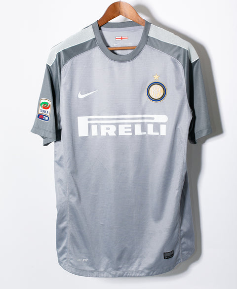 Inter Milan 2013-14 Handanovic Player Issue GK Kit (XL)