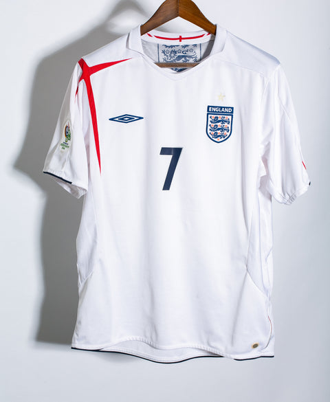 England 2006 Beckham Home Kit (XL)