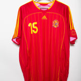 Spain 2006 Sergio Ramos Home Kit (XL)