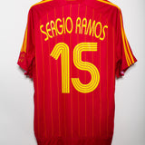 Spain 2006 Sergio Ramos Home Kit (XL)