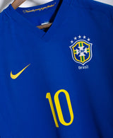 Brazil 2008 Ronaldinho Away Kit (L)
