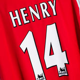 Arsenal 2002-04 Henry Home Kit (2XL)
