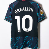 Manchester City 2023-24 Grealish Player Issue Third Kit (M)