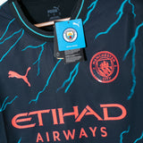 Manchester City 2023-24 Grealish Player Issue Third Kit (M)