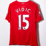 Manchester United 2010-11 Vidic Home Kit (L)