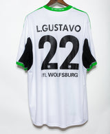 Wolfsburg 2013-14 Gustavo Signed Home Kit (3XL)