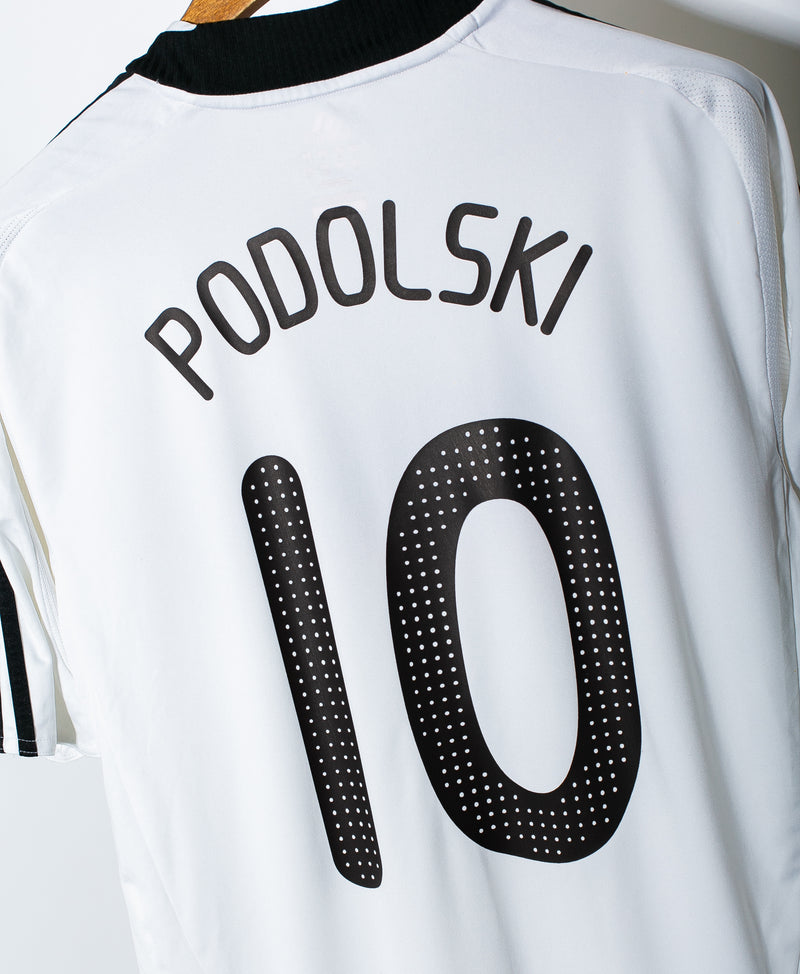 Germany 2008 Podolski Home Kit (L)