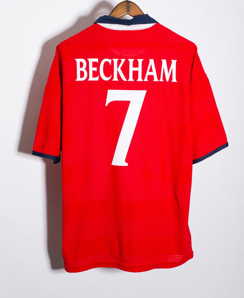 England 2000 Beckham Away Kit (XL)