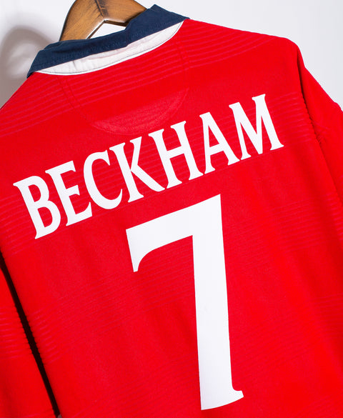 England 2000 Beckham Away Kit (XL)