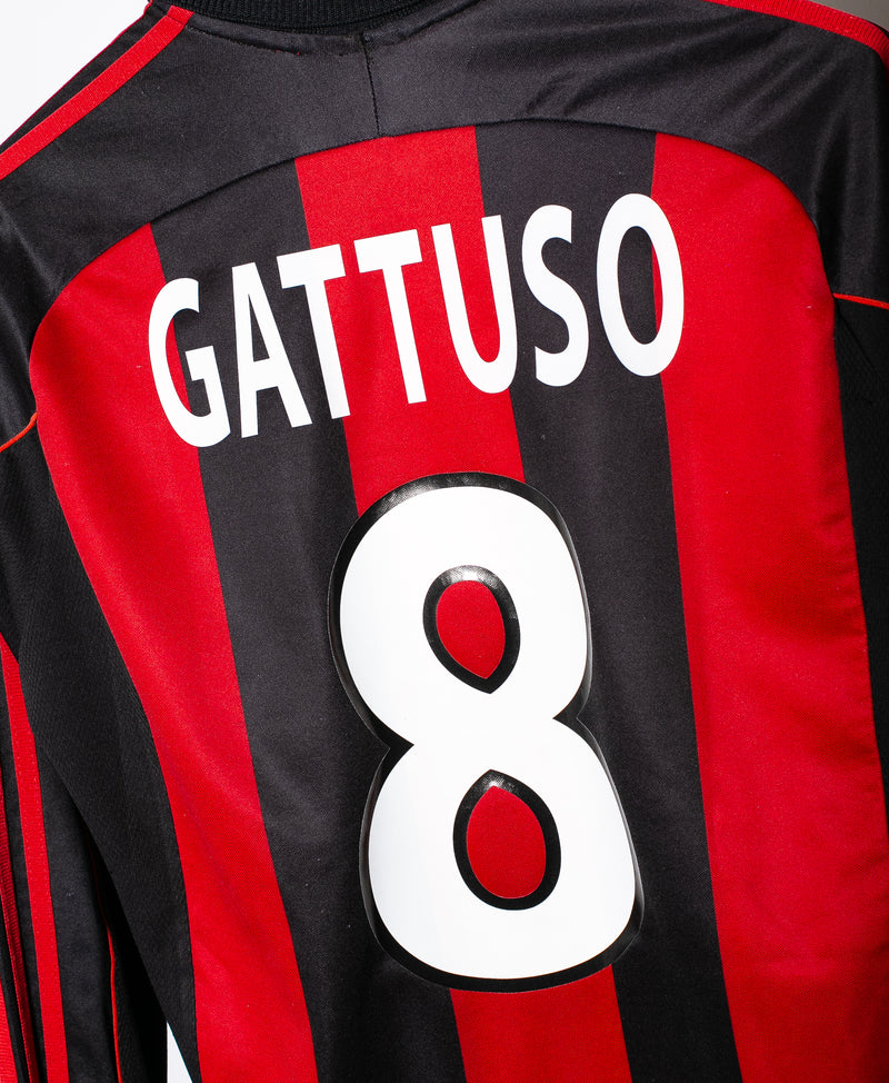 AC Milan 2001-02 Gattuso LS Home Kit (S)