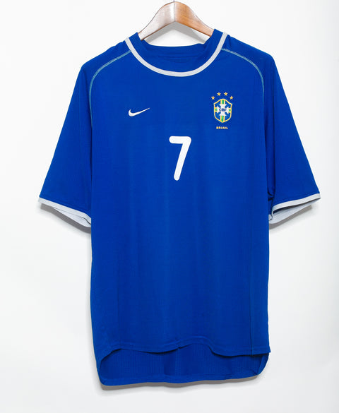 Brazil 2006 Ronaldinho Away Kit (L)