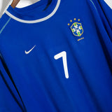 Brazil 2006 Ronaldinho Away Kit (L)