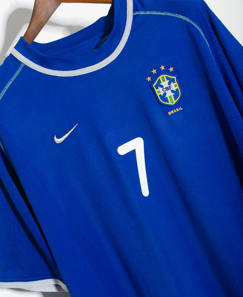 Brazil 2006 Ronaldinho Away Kit (L)