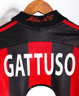 AC Milan 2001-02 Gattuso LS Home Kit (S)