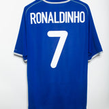 Brazil 2006 Ronaldinho Away Kit (L)