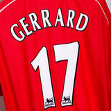 Liverpool 2001-02 Gerrard Home Kit (XL)