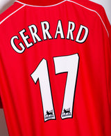 Liverpool 2001-02 Gerrard Home Kit (XL)