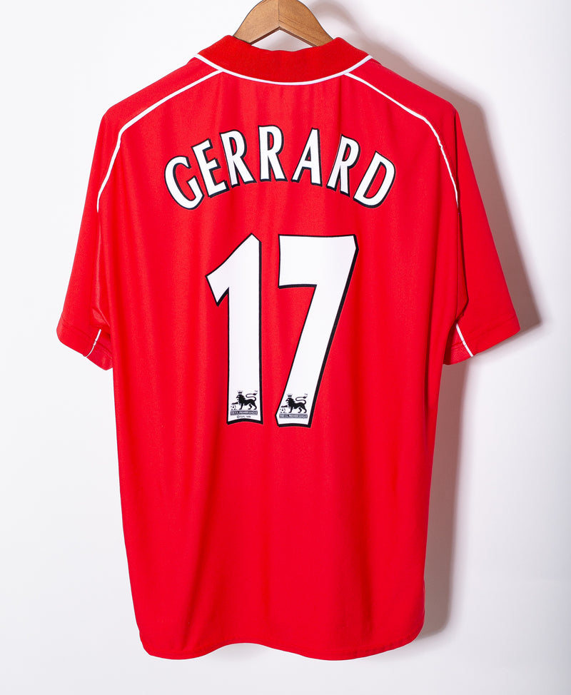 Liverpool 2001-02 Gerrard Home Kit (XL)