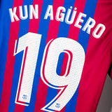 Barcelona 2021-22 Aguero Home Kit (L)