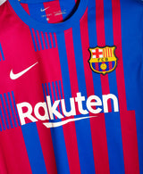 Barcelona 2021-22 Aguero Home Kit (L)