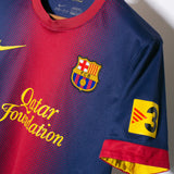 Barcelona 2012-13 Iniesta Home Kit (M)