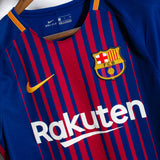 Barcelona 2017-18 Iniesta Special Home Kit (S)