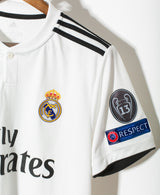 Real Madrid 2018-19 Benzema Home Kit (L)