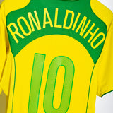 Brazil 2004 Ronaldinho Home Kit (XL)