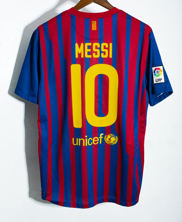 Barcelona 2011-12 Messi Home Kit (XL)