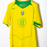 Brazil 2004 Ronaldinho Home Kit (XL)