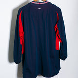 England 2002 Beckham Long Sleeve Away Kit (L)